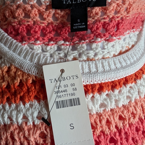 Talbots Multicolor Knit Top - Picture 5 of 8